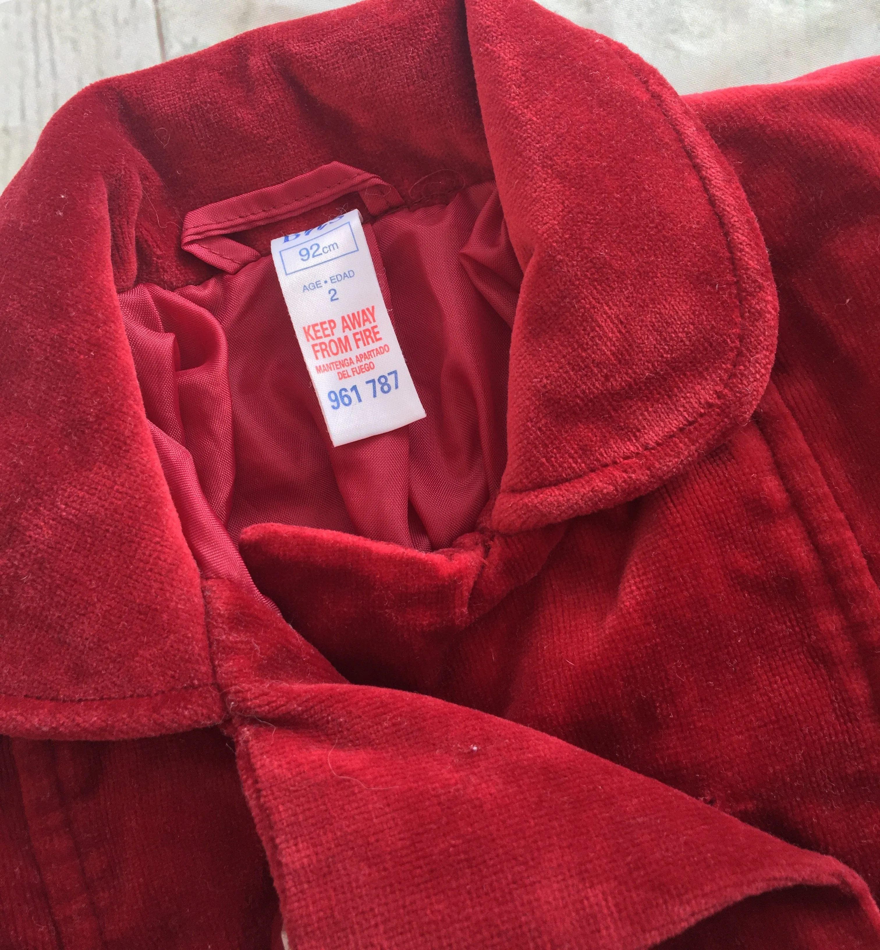 Age 2 Original Vintage Dress Coat
