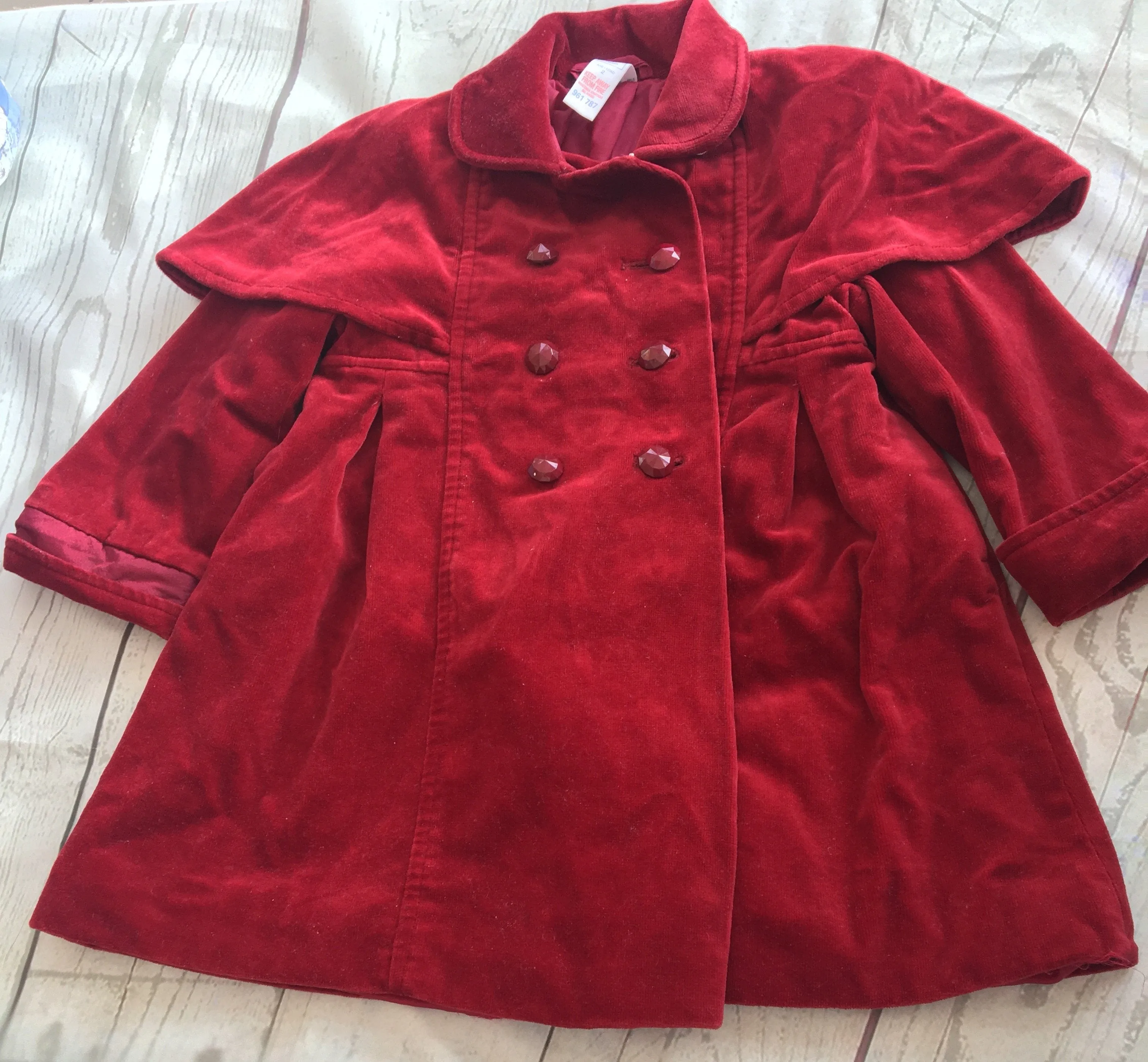 Age 2 Original Vintage Dress Coat