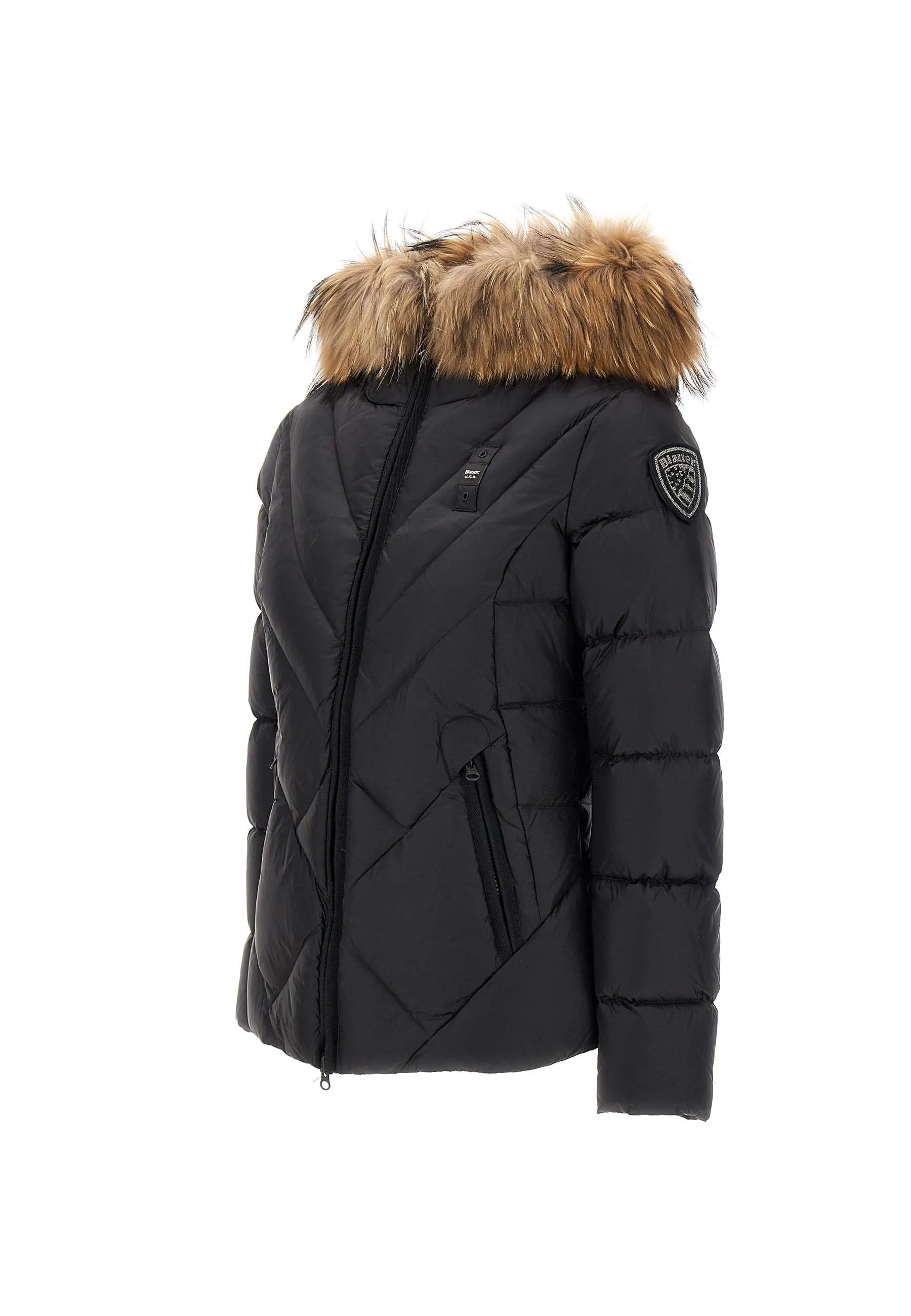 Alicia Black Down Jacket for Women