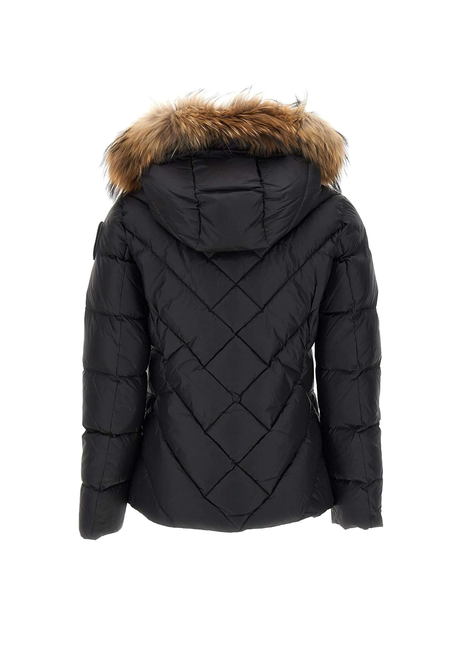 Alicia Black Down Jacket for Women