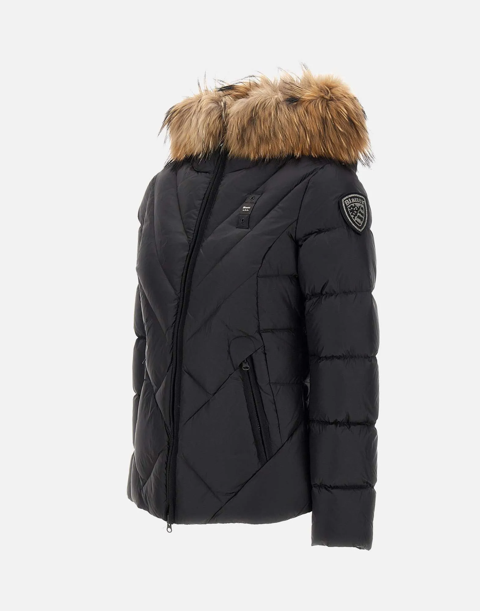 Alicia Black Down Jacket for Women