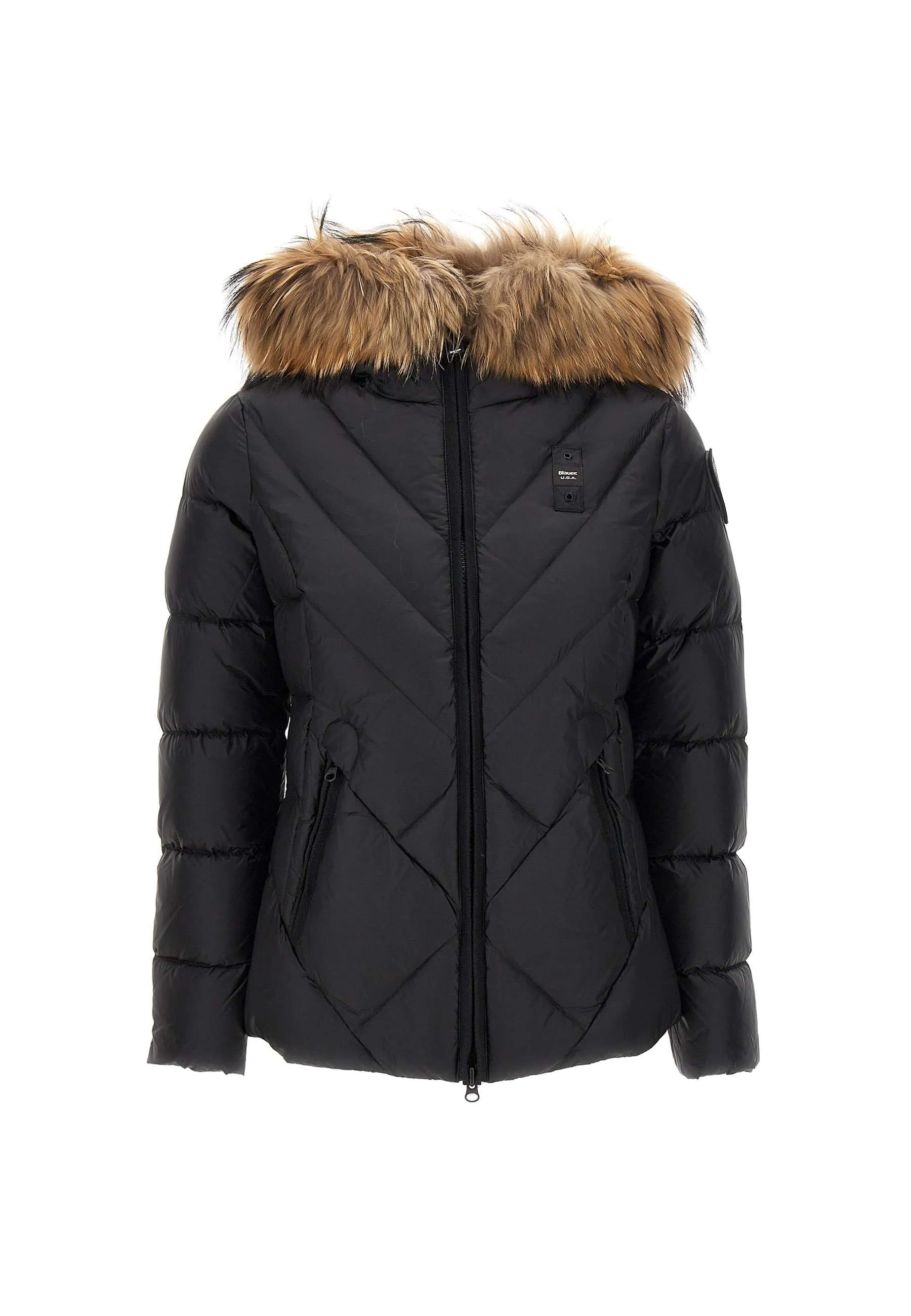 Alicia Black Down Jacket for Women