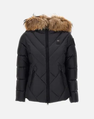 Alicia Black Down Jacket for Women
