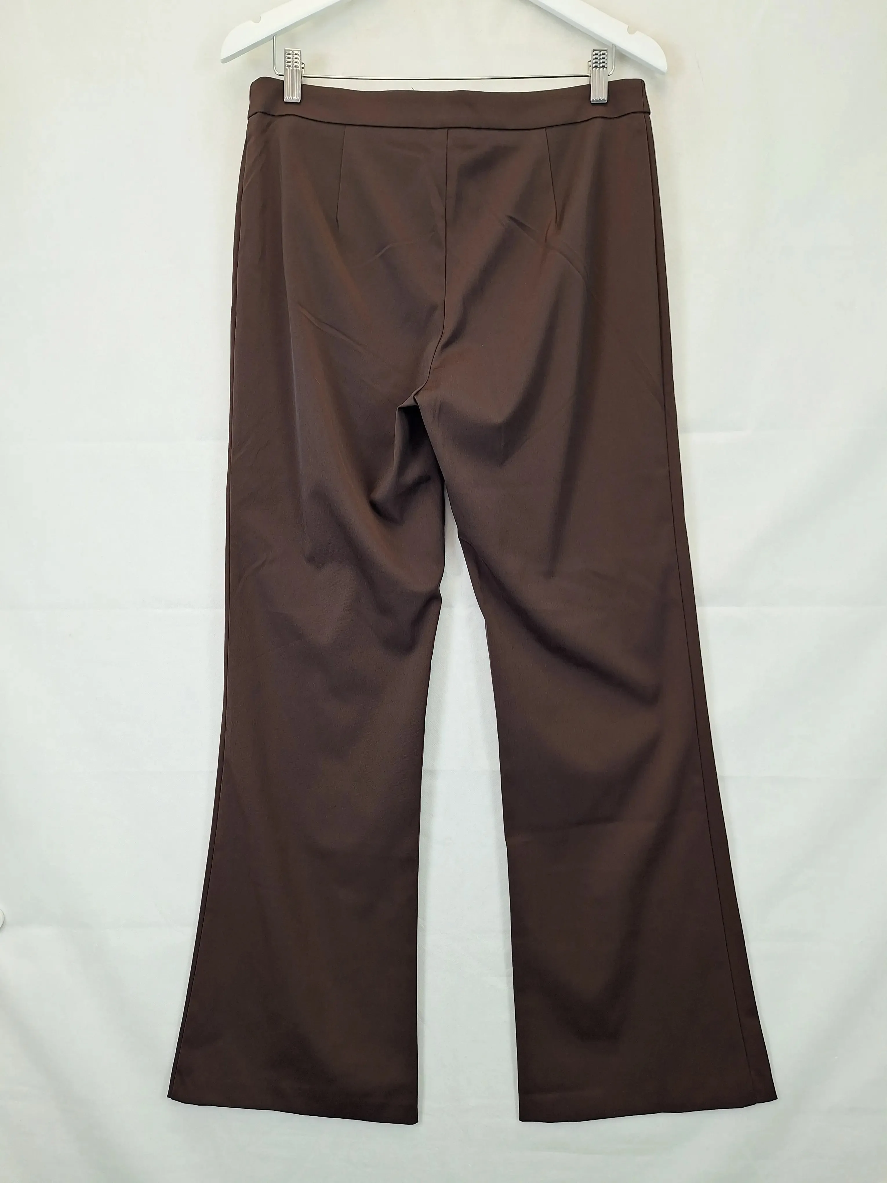 Assorted Brands Chocolate Tailored Suit Pants Size 12
