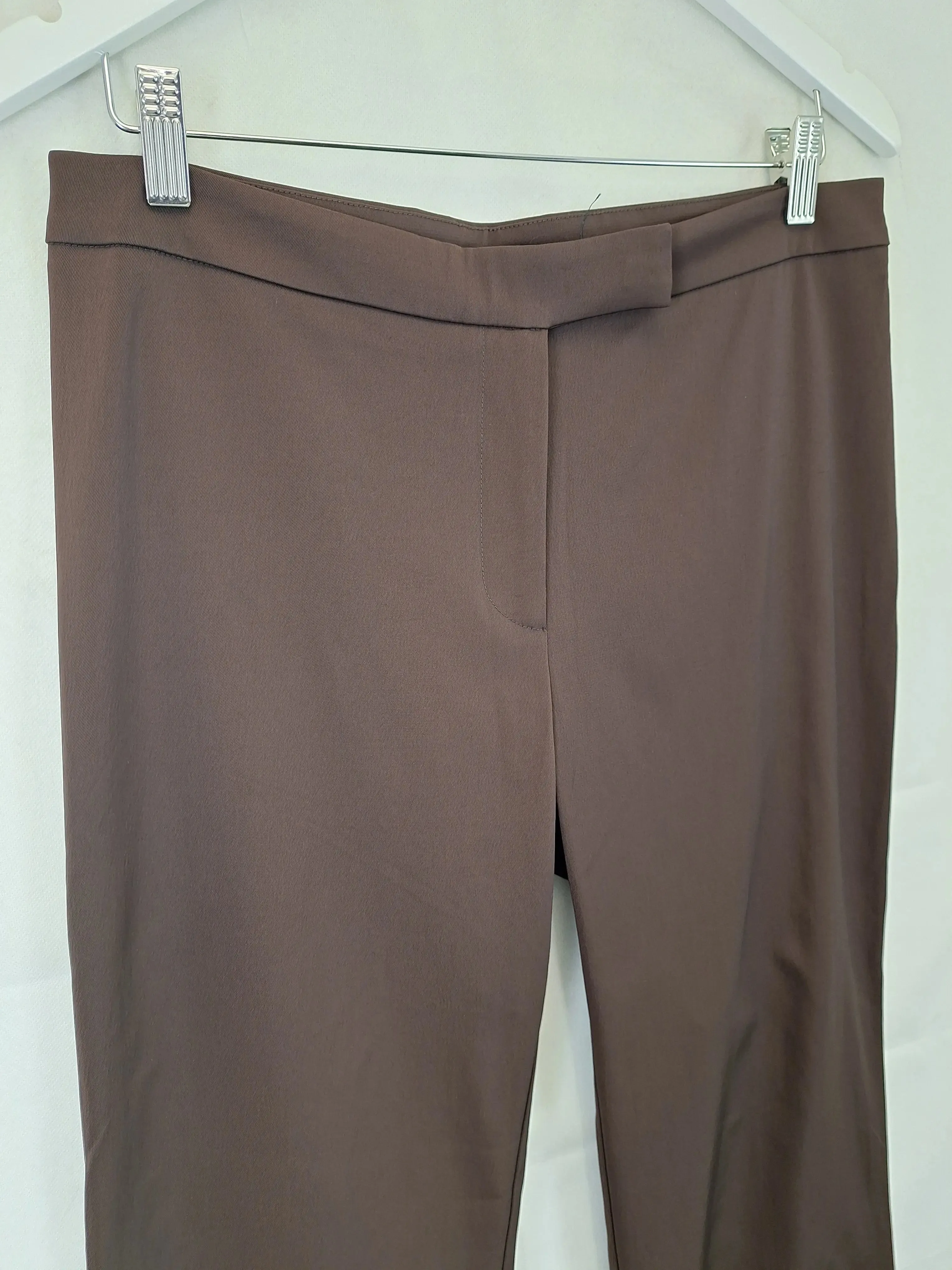 Assorted Brands Chocolate Tailored Suit Pants Size 12