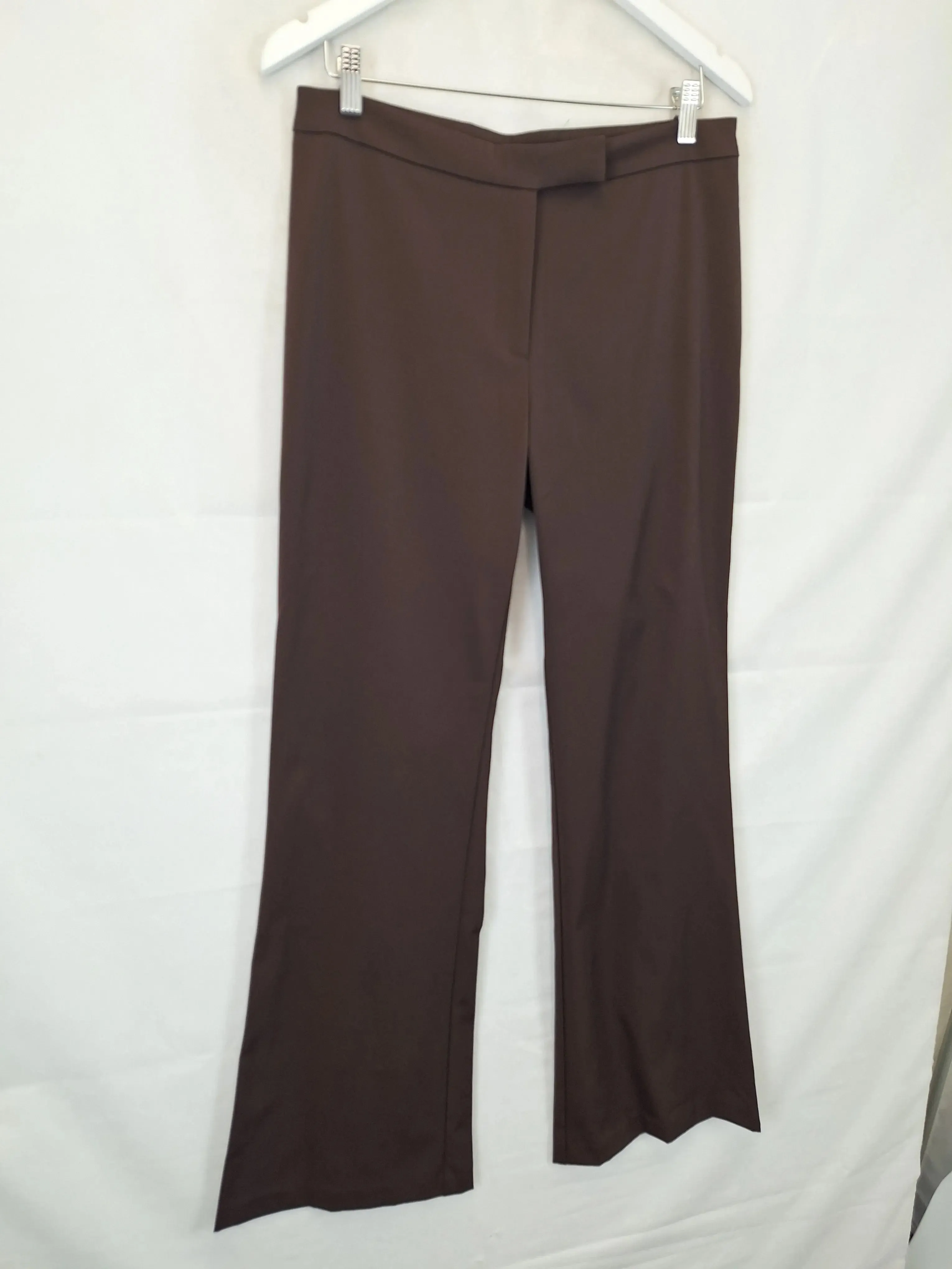 Assorted Brands Chocolate Tailored Suit Pants Size 12
