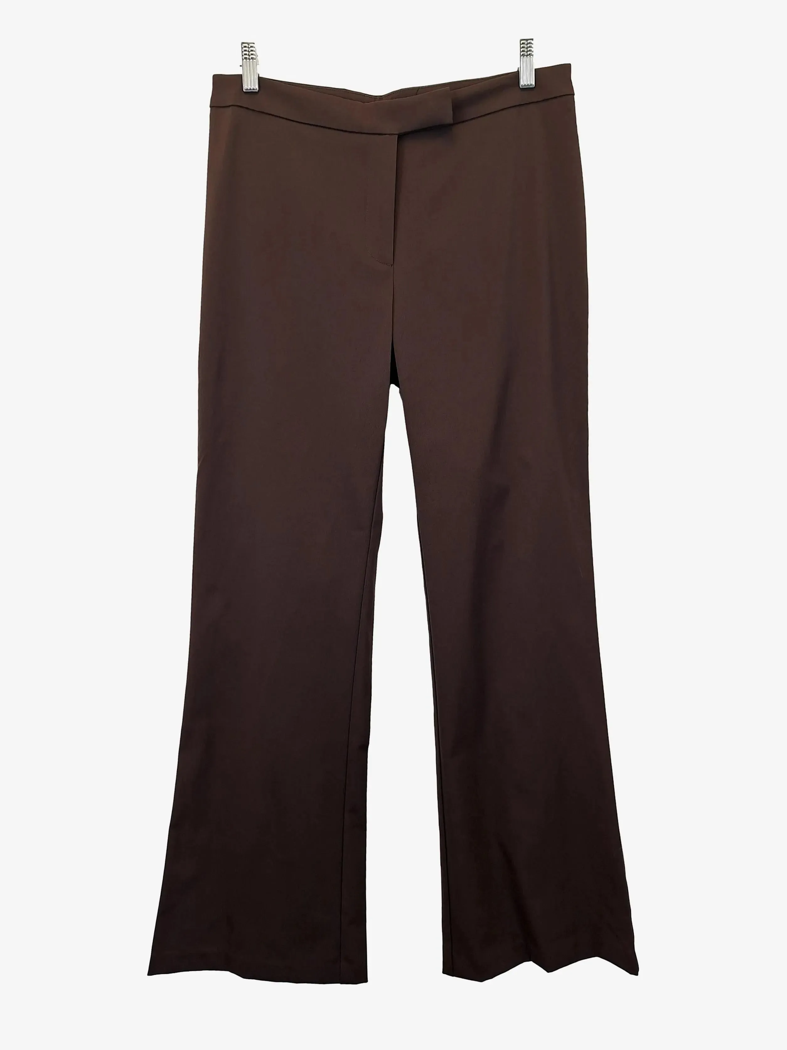 Assorted Brands Chocolate Tailored Suit Pants Size 12
