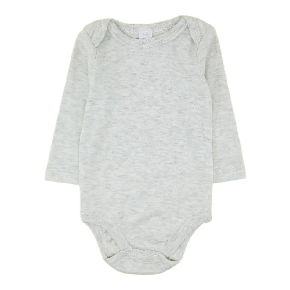 Baby Kiss 3 Pk Full Sleeves Cotton Bodysuits - Little & Loved