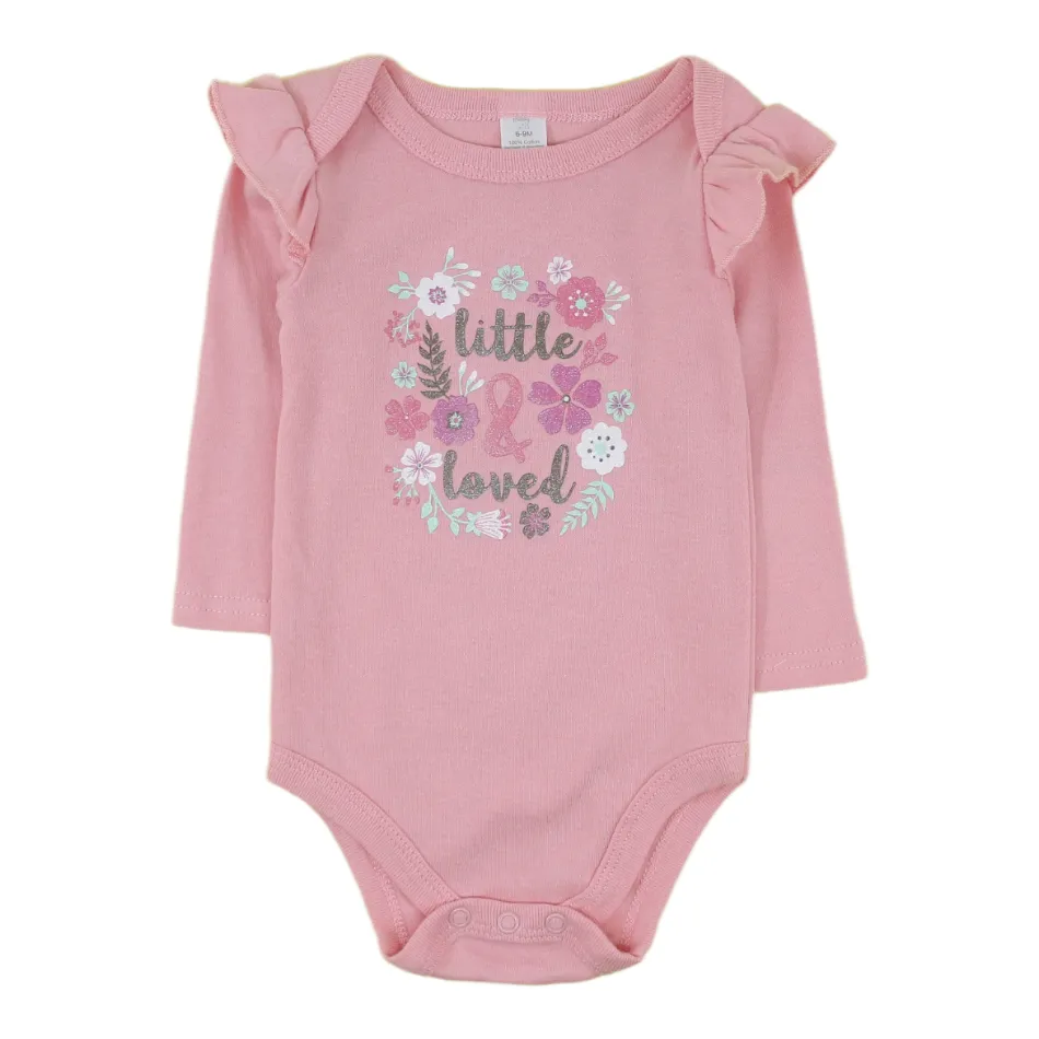 Baby Kiss 3 Pk Full Sleeves Cotton Bodysuits - Little & Loved
