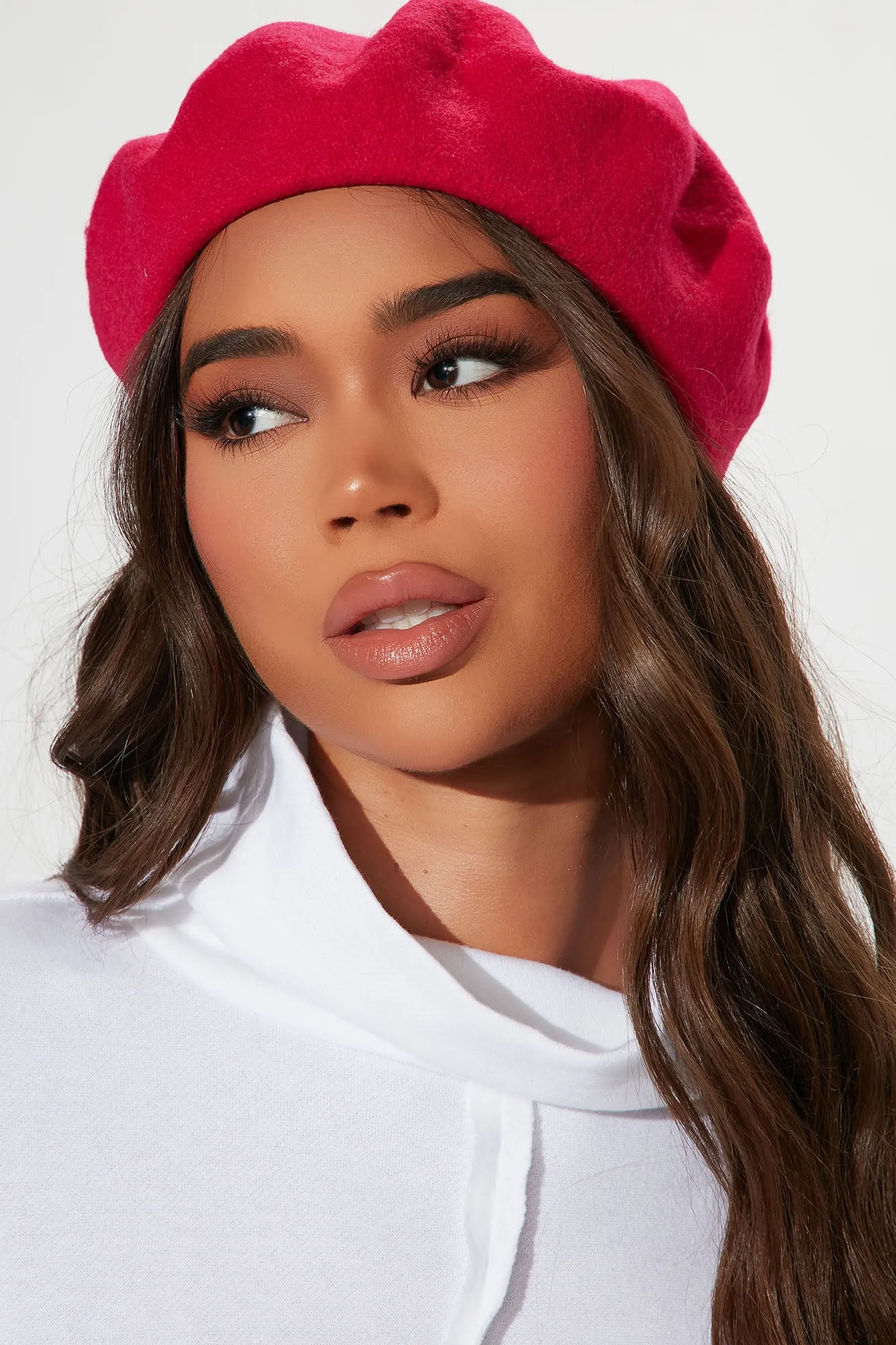 Beauty And The Babe Beret - Fuchsia
