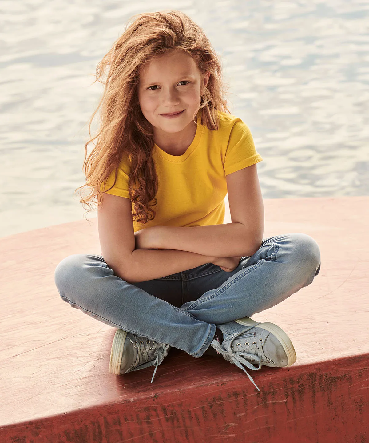 Black - Girls valueweight T