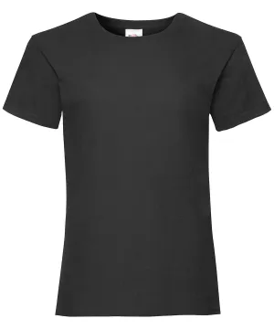 Black - Girls valueweight T