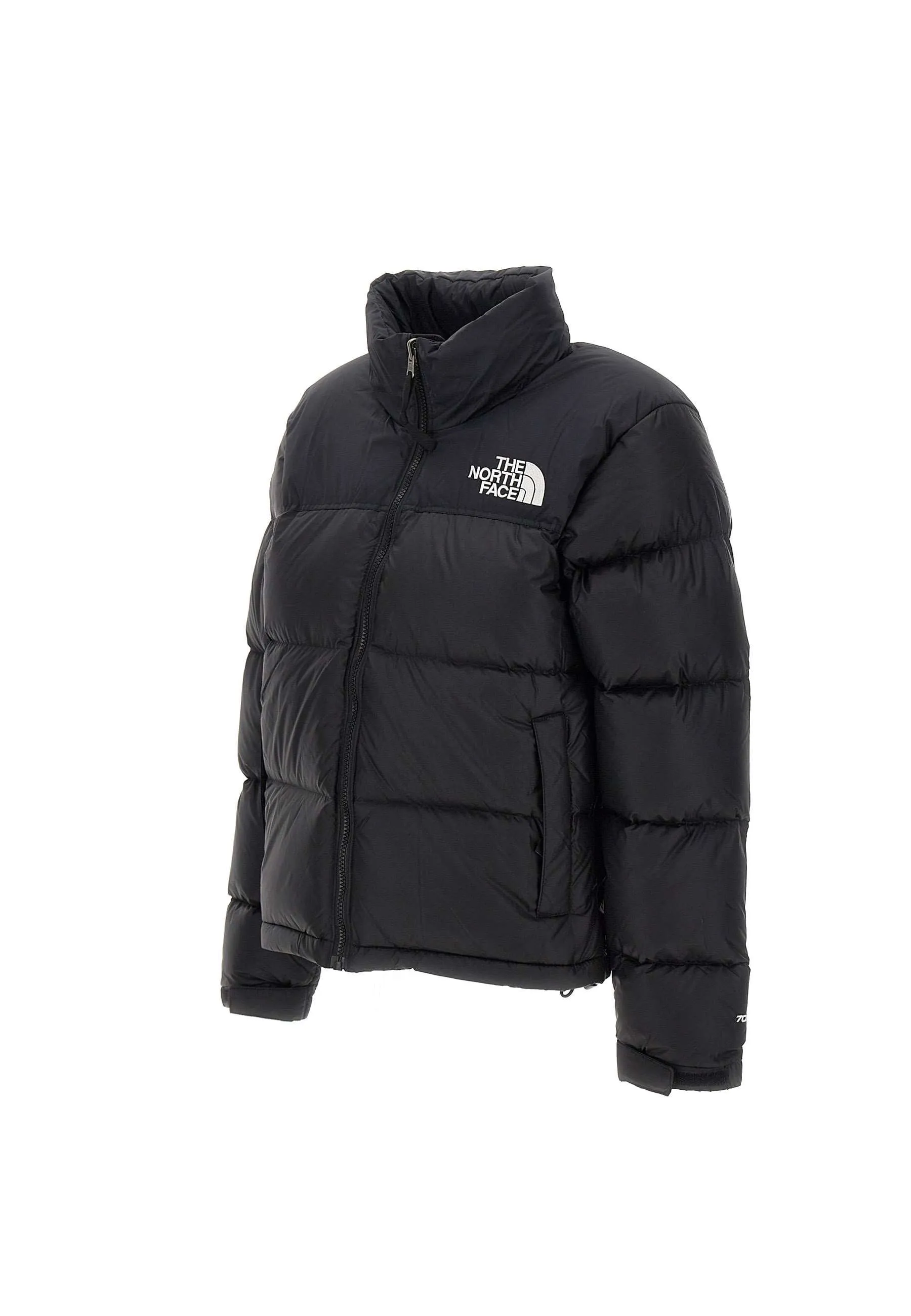 Black Oversized Retro Down Jacket