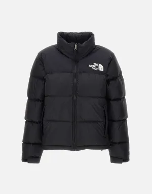 Black Oversized Retro Down Jacket