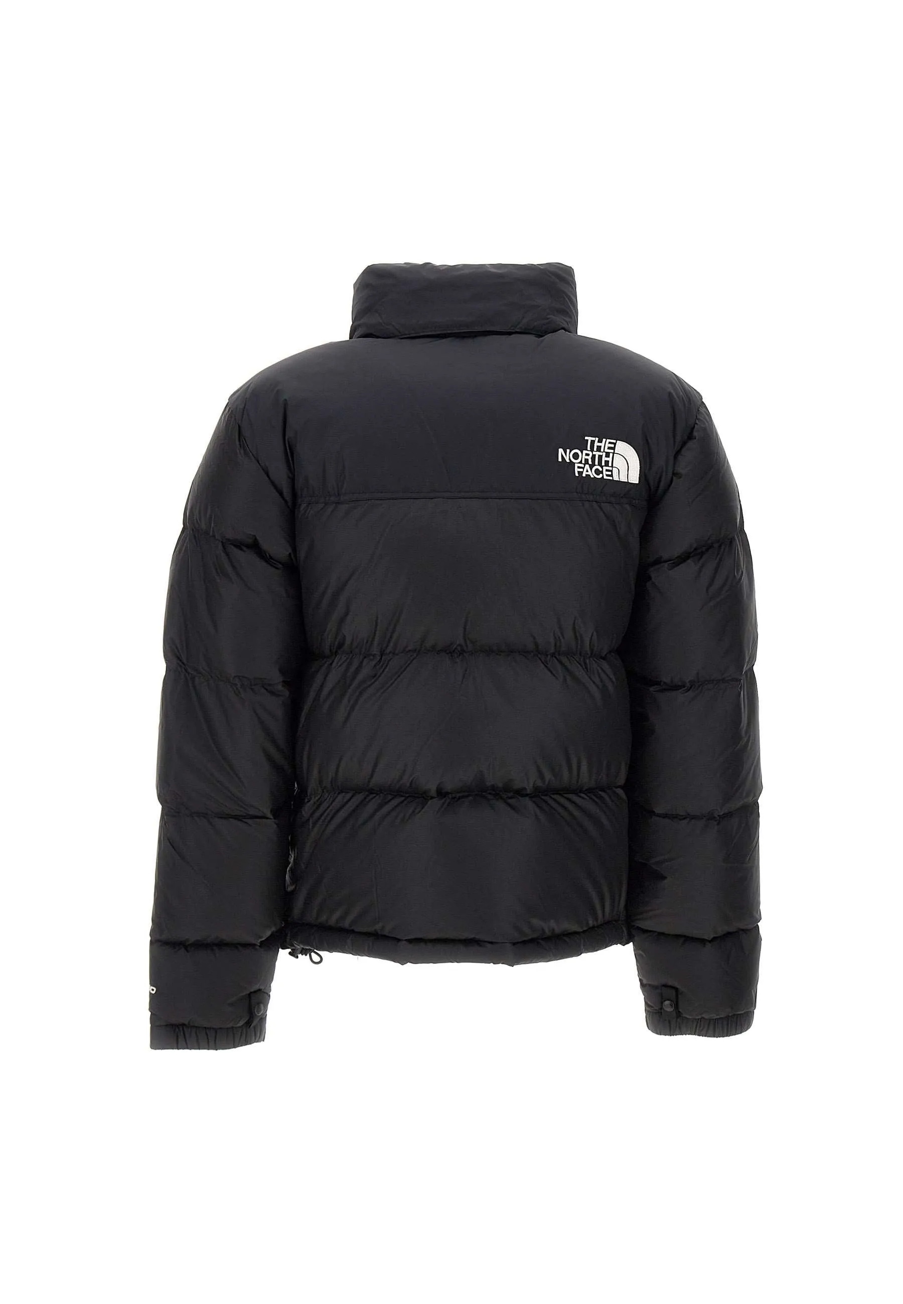 Black Oversized Retro Down Jacket
