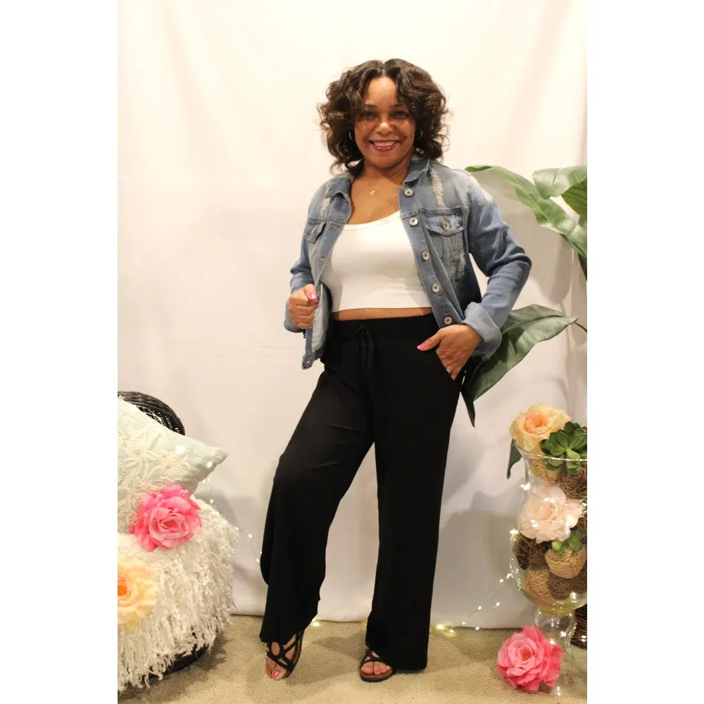 Black Resort Pants