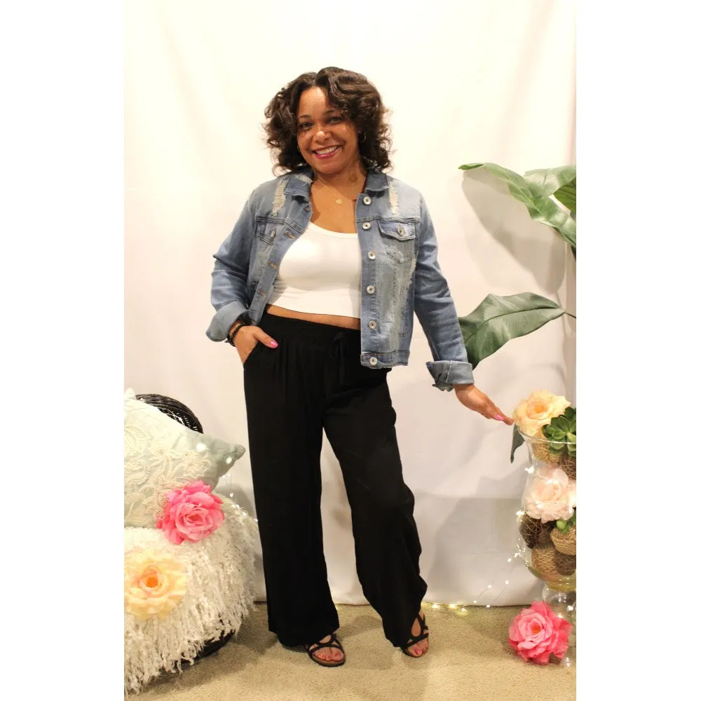 Black Resort Pants