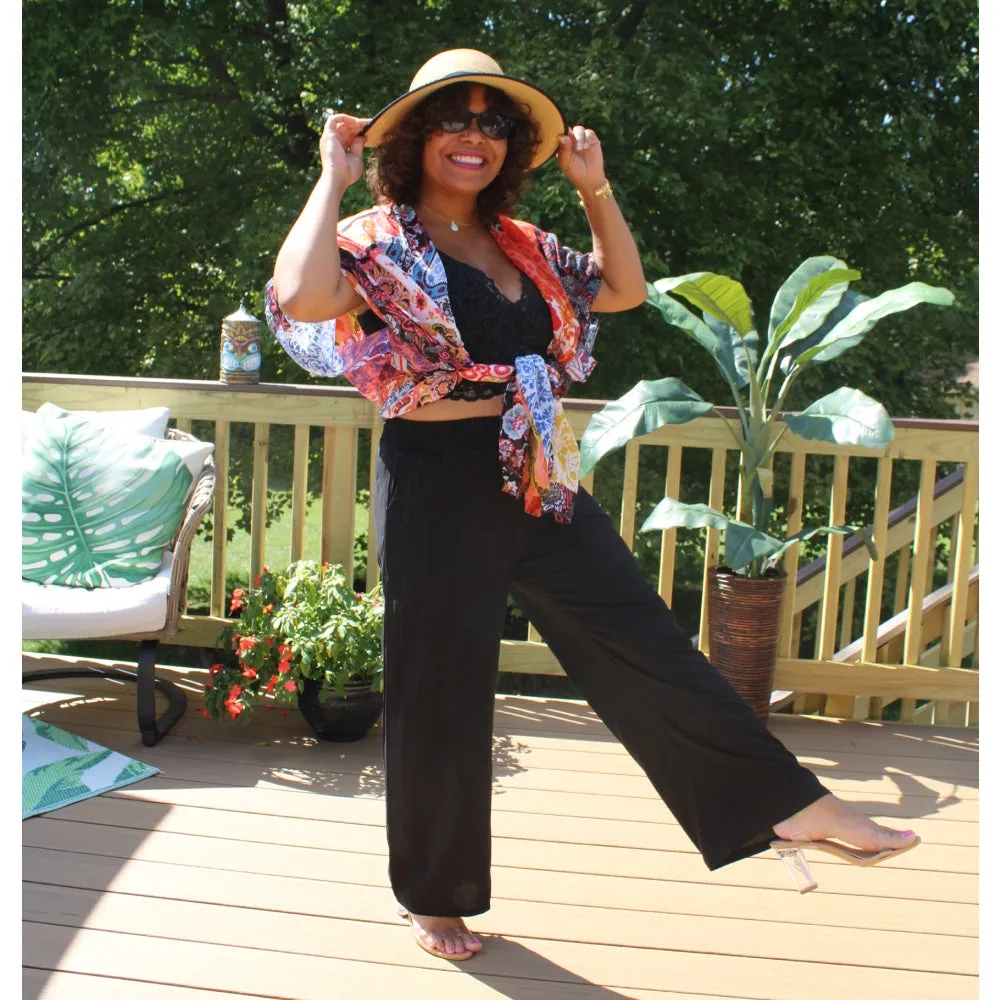 Black Resort Pants