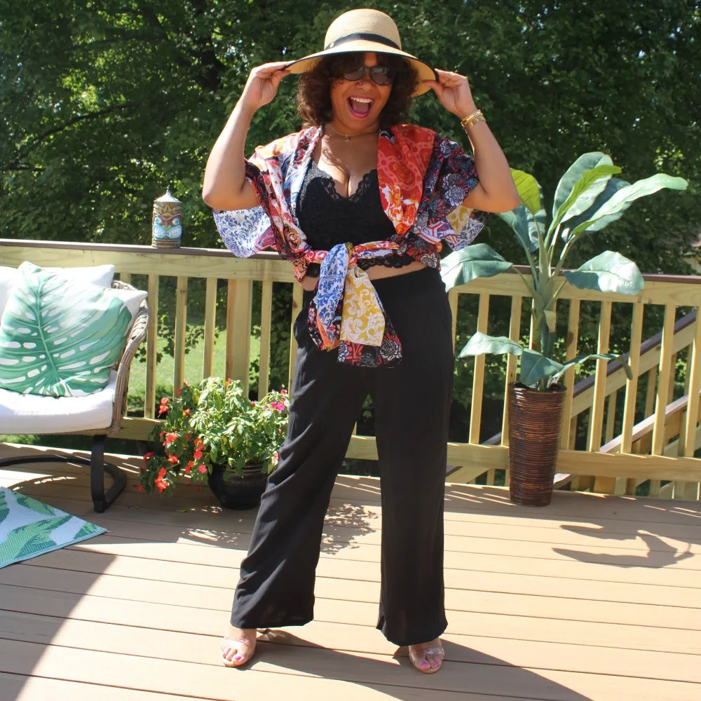 Black Resort Pants