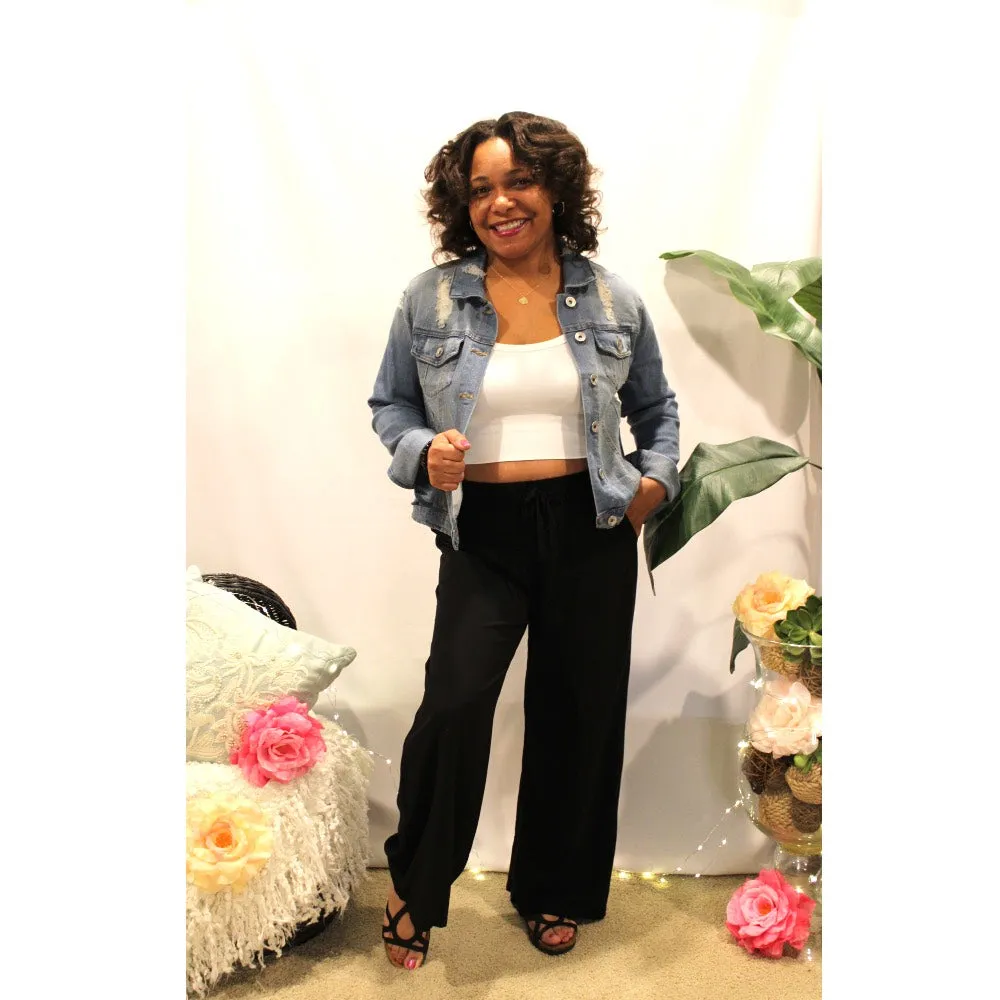 Black Resort Pants