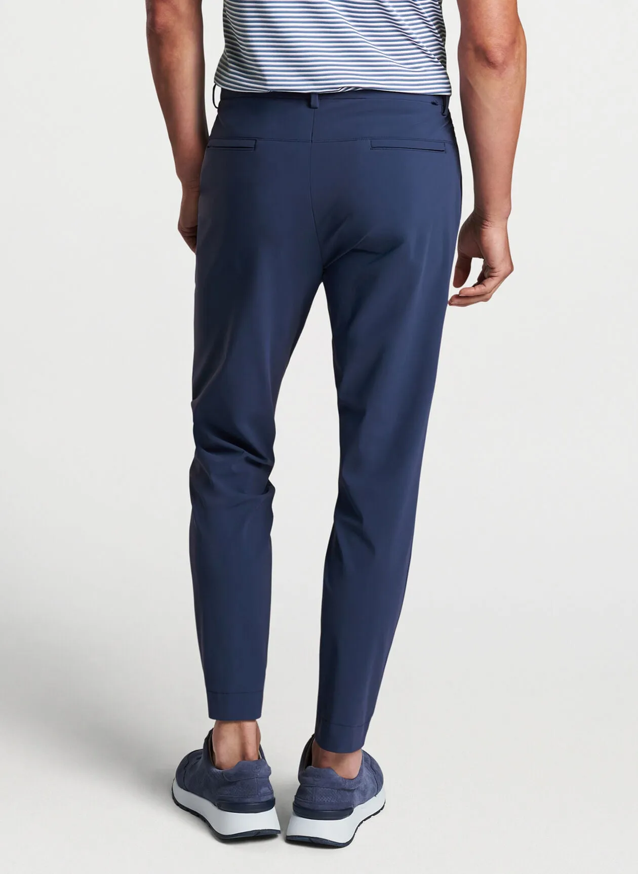 Blade Performance Ankle Sport Pant in Deep Blue Pearl by Peter Millar