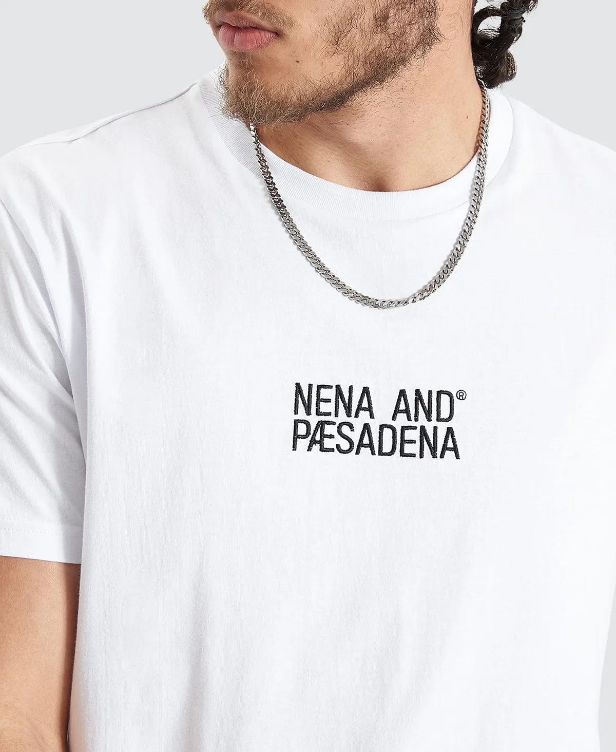 Blockade Dual Curved Tee Optical White