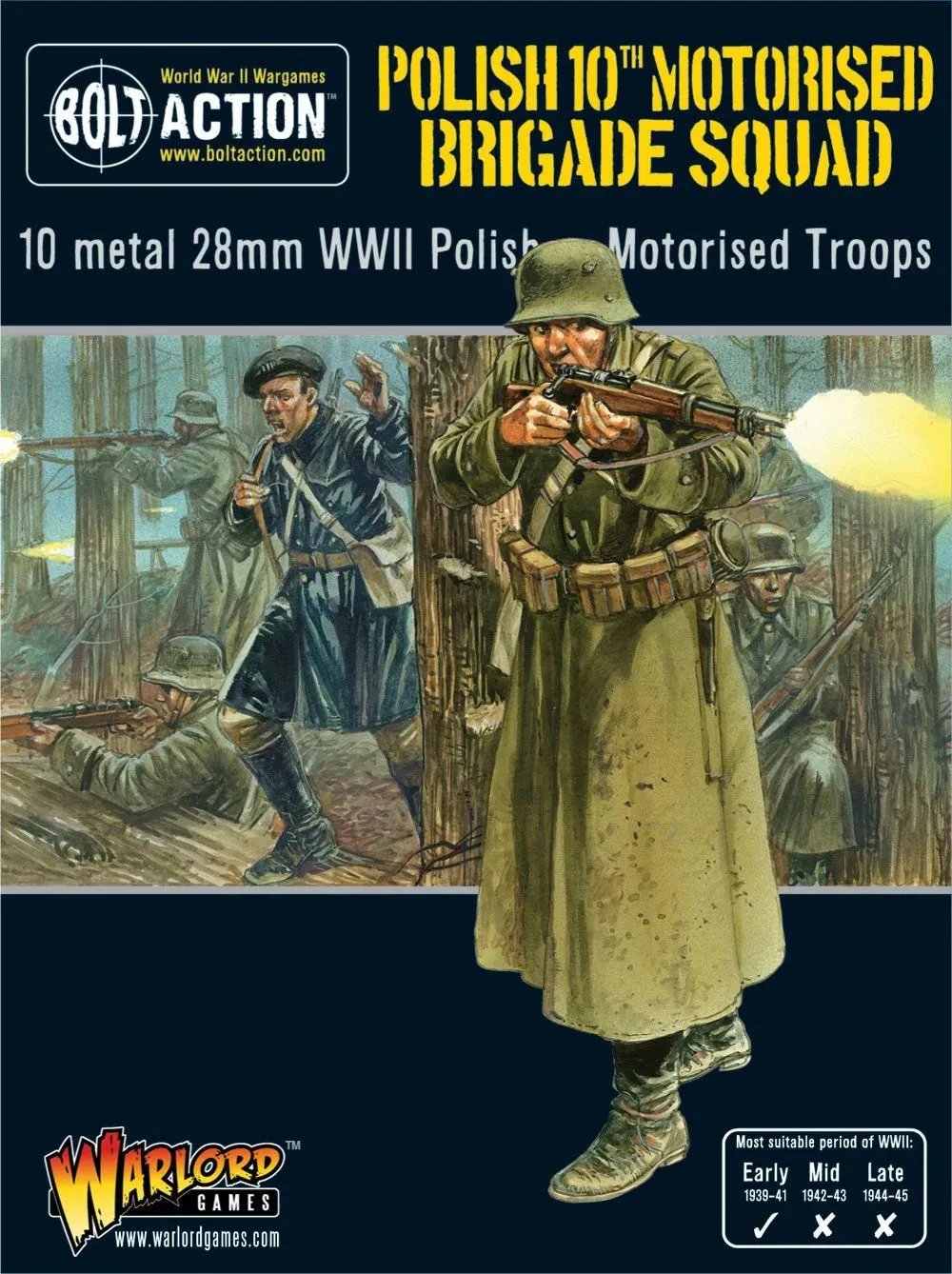 Bolt Action - Poland - Polish 10th Motorised Brigade Squad