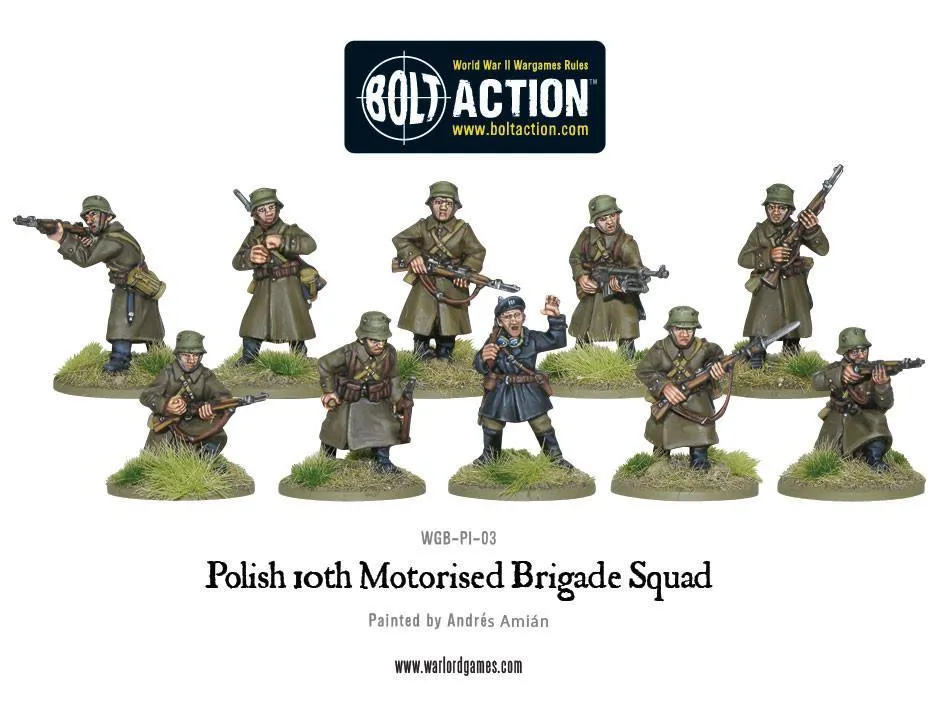 Bolt Action - Poland - Polish 10th Motorised Brigade Squad