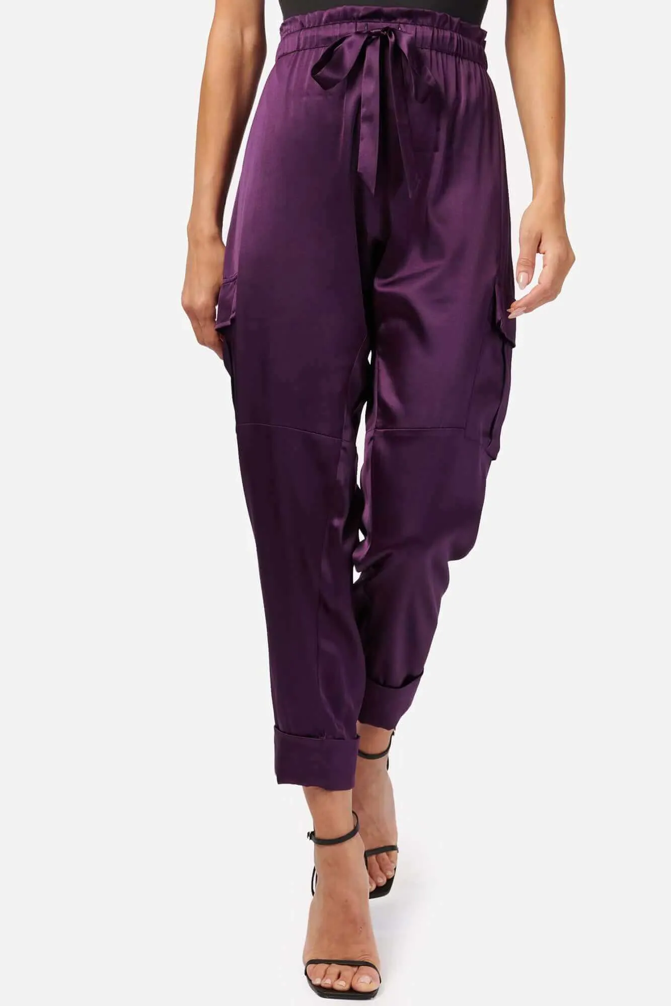 Carmen Pant in Eggplant