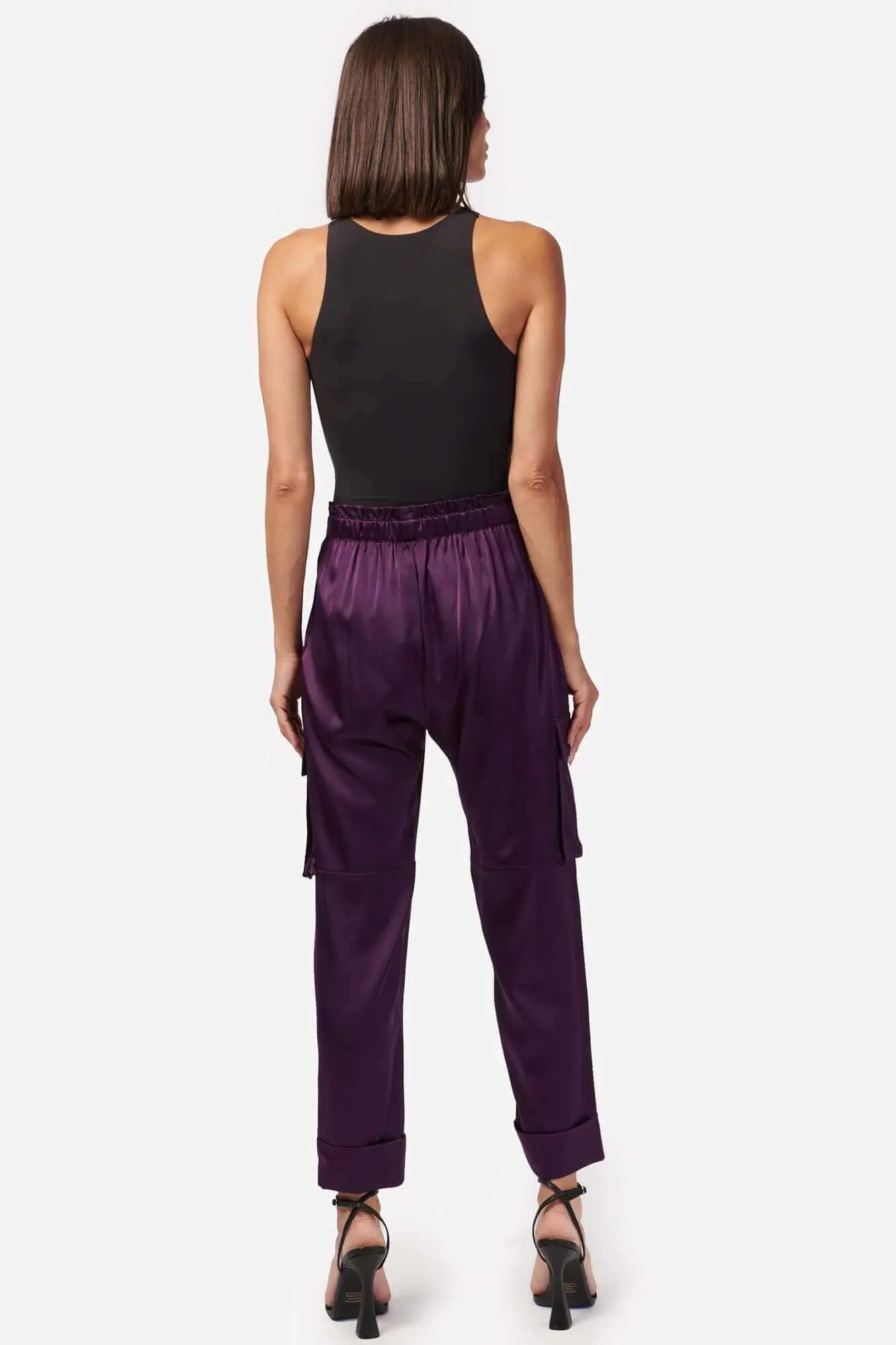 Carmen Pant in Eggplant