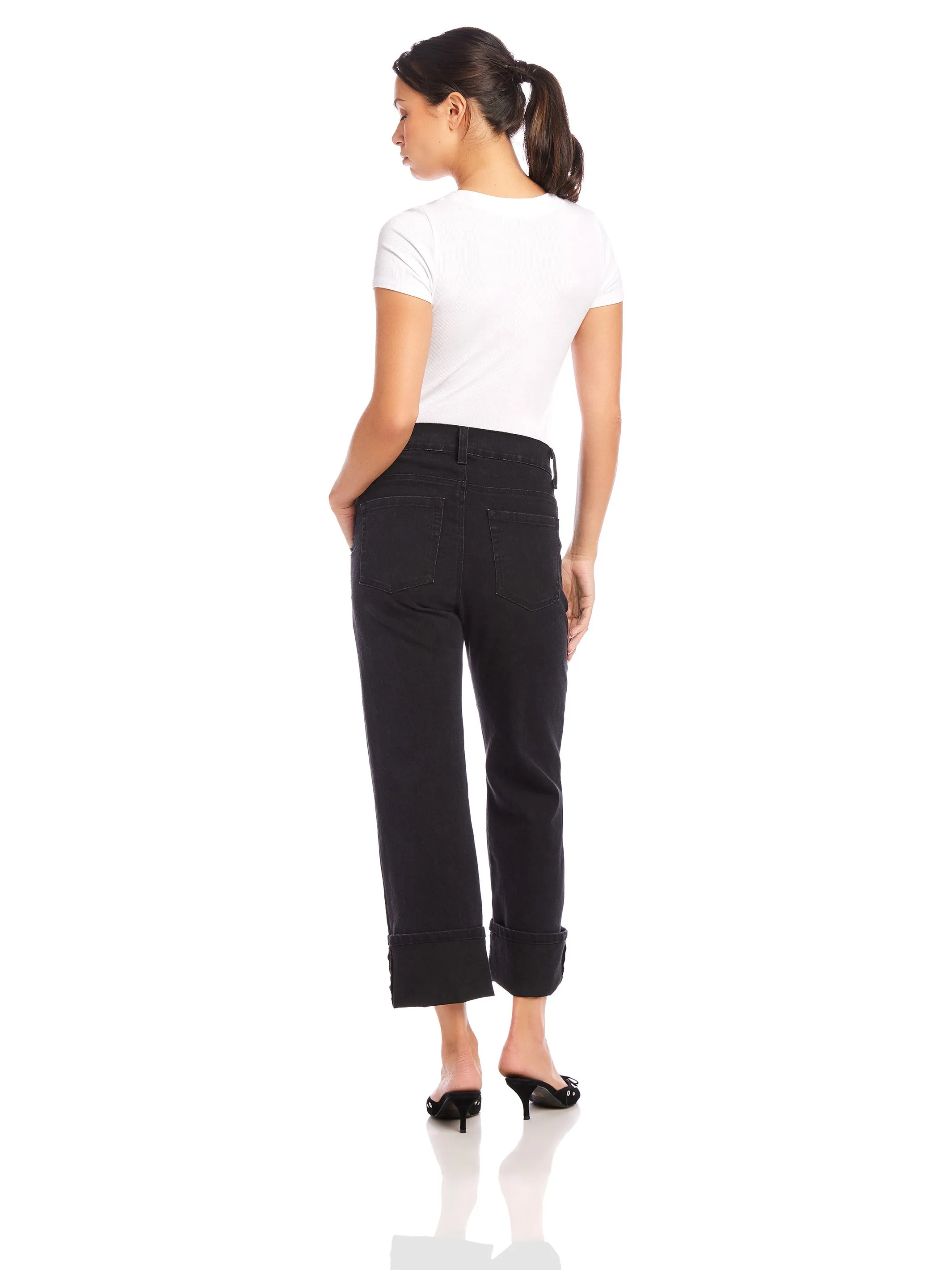 Clara Cuffed Jeans