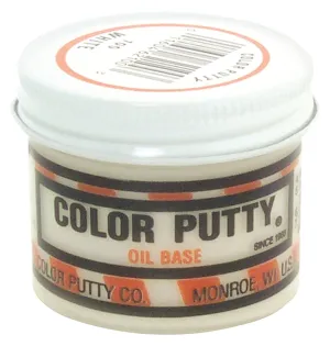 Color Putty 100 Wood Filler, Color Putty, Mild, White, 3.68 oz, Jar :EA: QUANTITY: 1