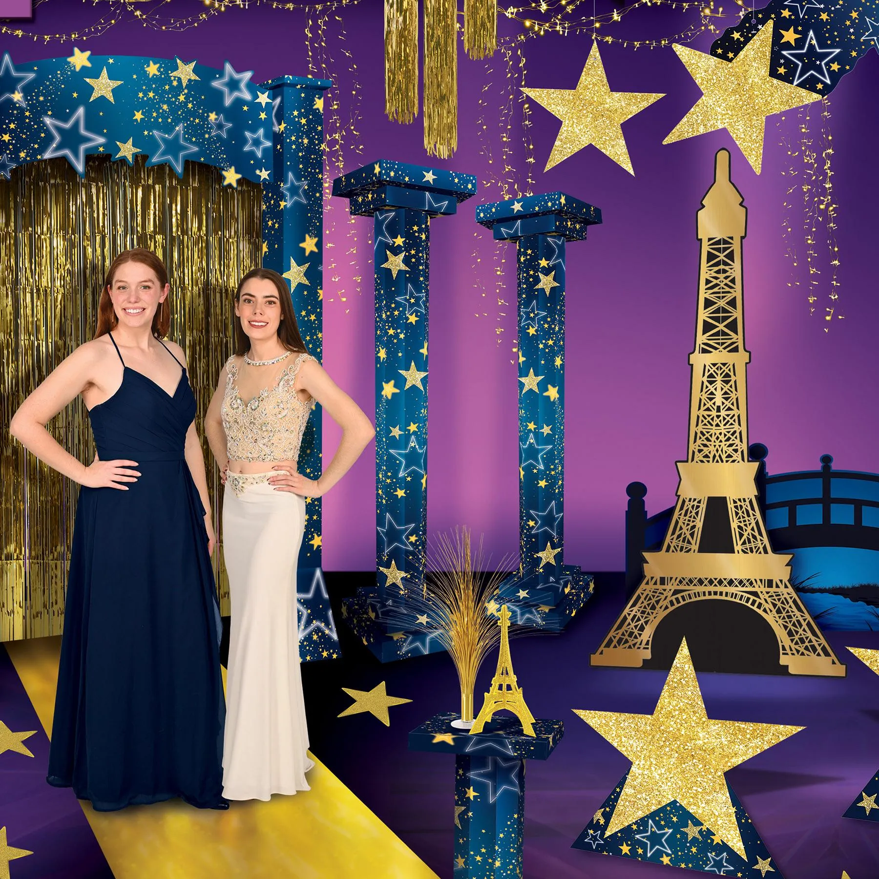 Eiffel Tower Party Stand-Up Decoration