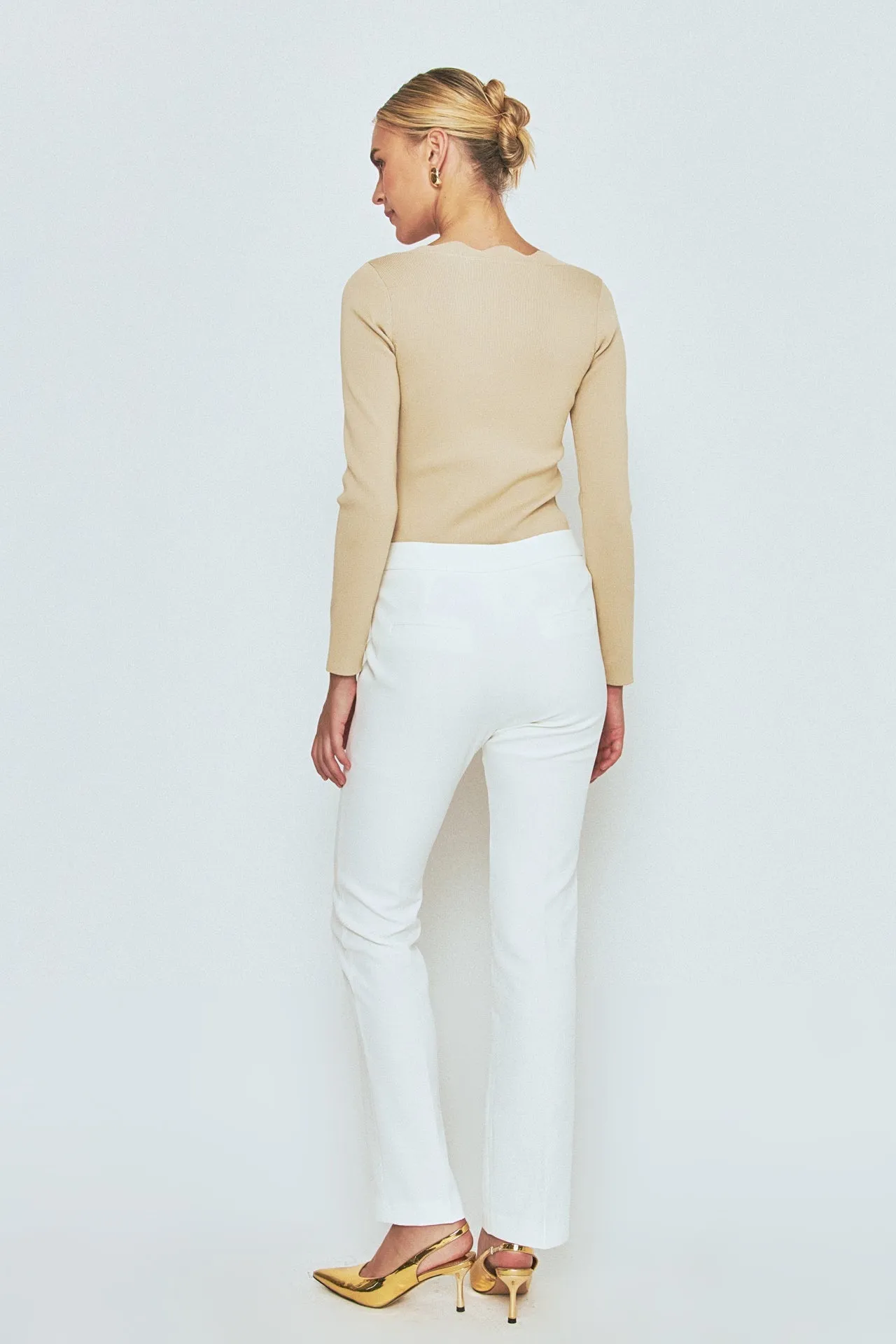 Endless Rose - Full Length Low Rise Pants