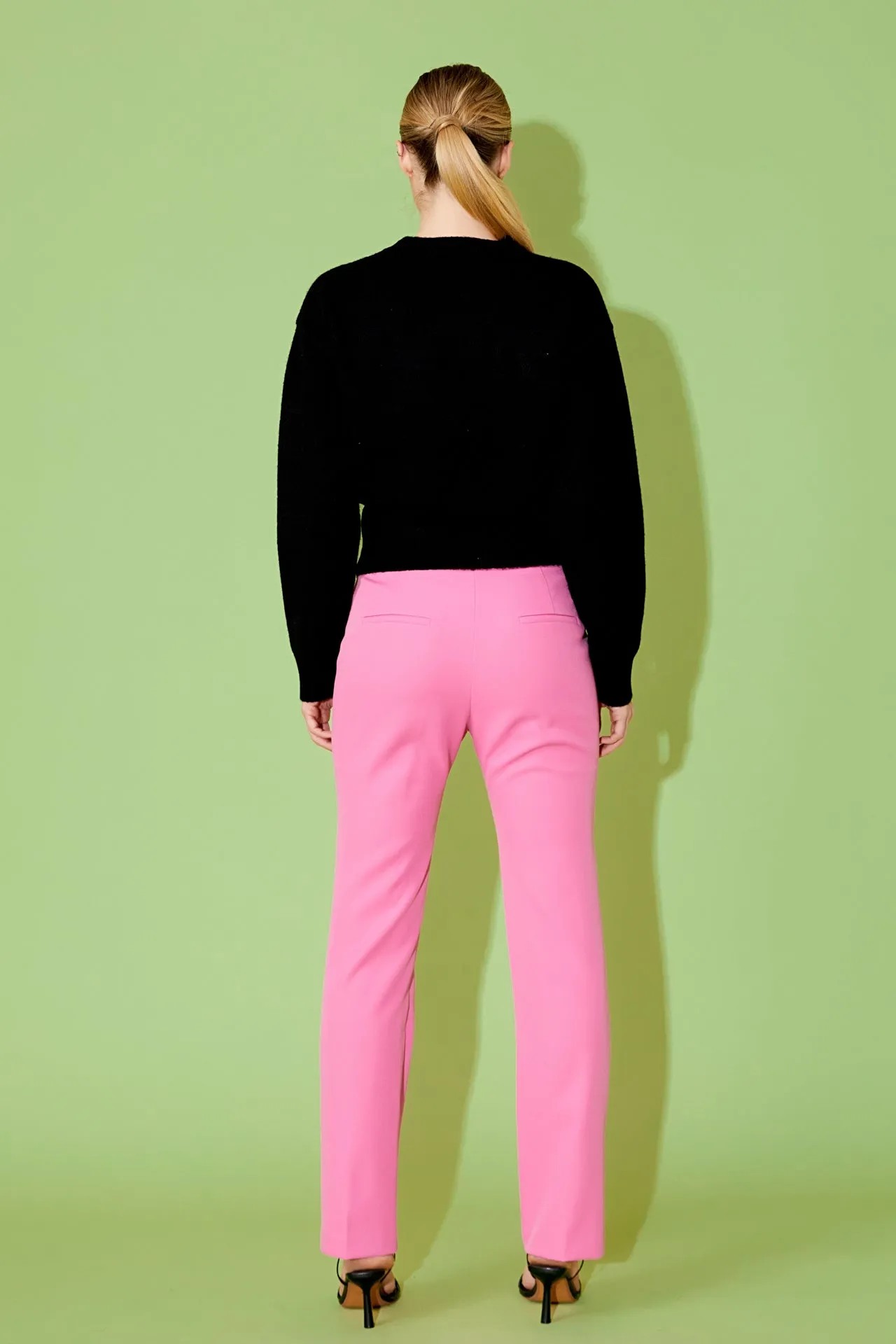Endless Rose - Full Length Low Rise Pants