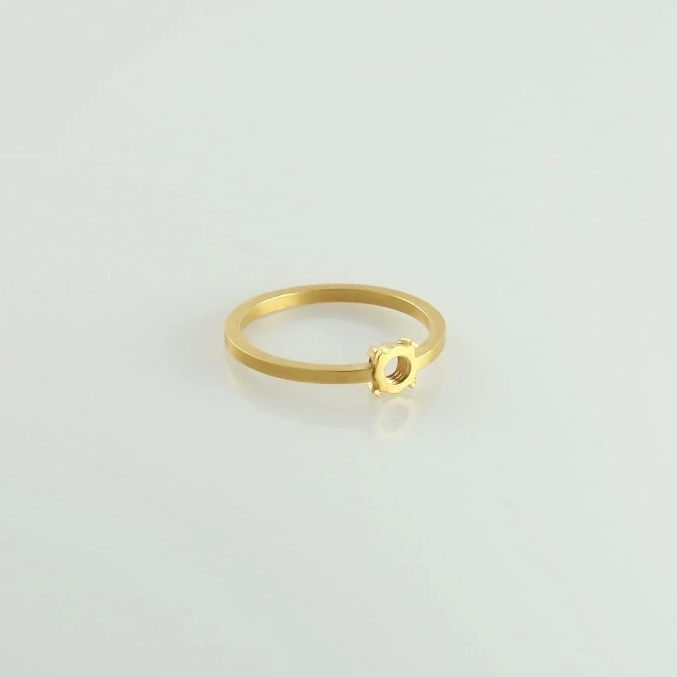 Fruit Bijoux Minimal Ring Gold Plate