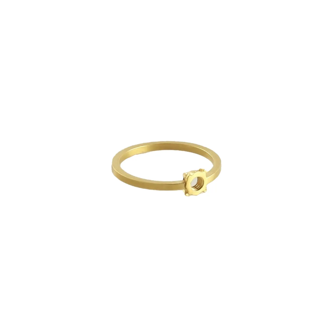 Fruit Bijoux Minimal Ring Gold Plate