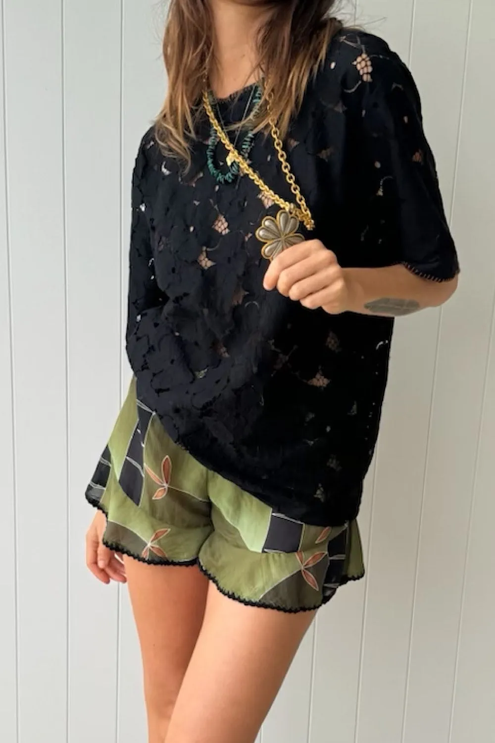 Good Thing Silk Cotton Shorts