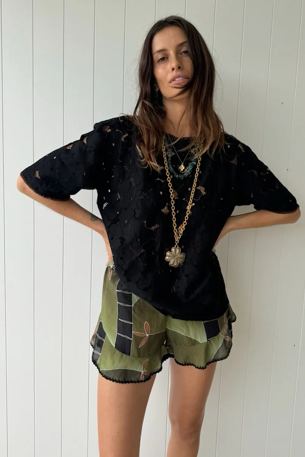 Good Thing Silk Cotton Shorts