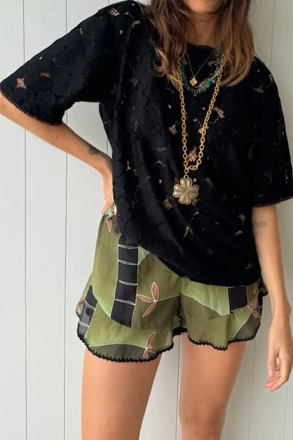 Good Thing Silk Cotton Shorts