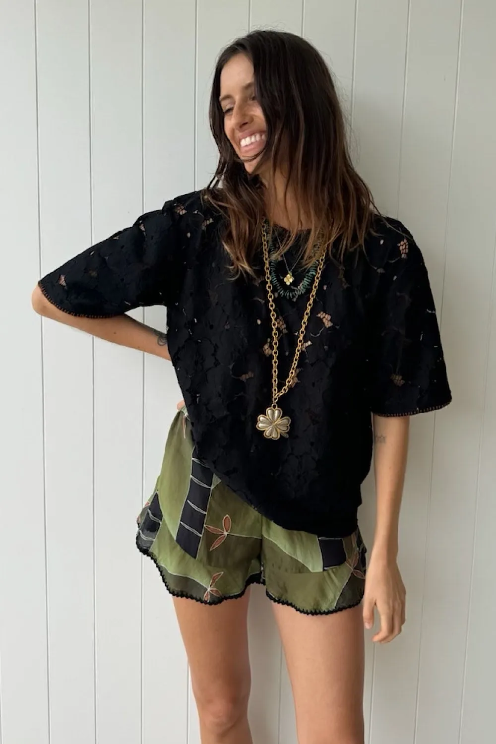 Good Thing Silk Cotton Shorts