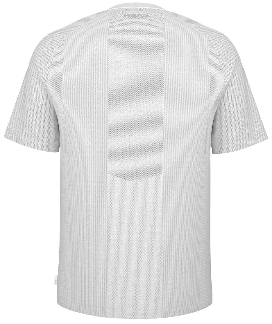 HEAD Performance Mens Padel T-Shirt - White