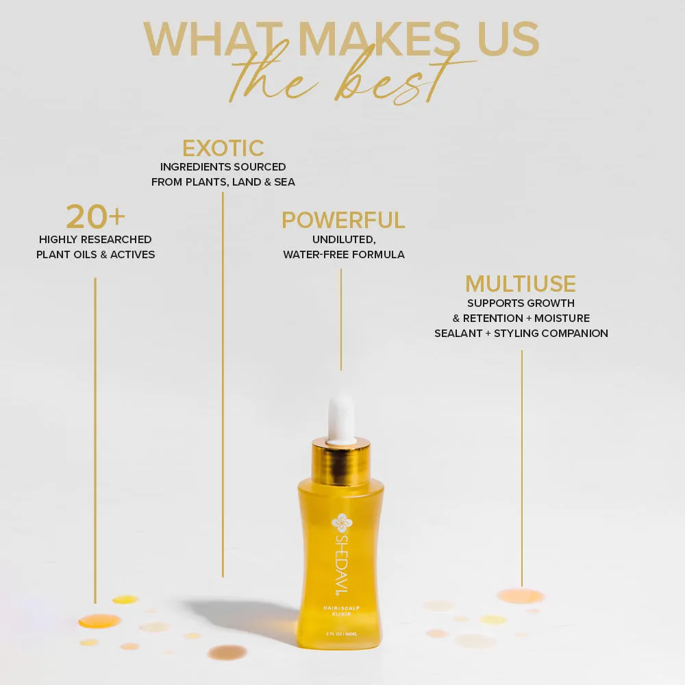 Iconic Hair   Scalp Growth Elixir Oil