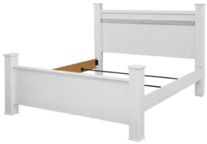 Jallory Contemporary Master Bedroom King Poster Rails
