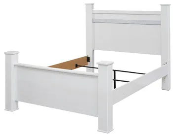 Jallory Contemporary Master Bedroom Queen Poster Headboard