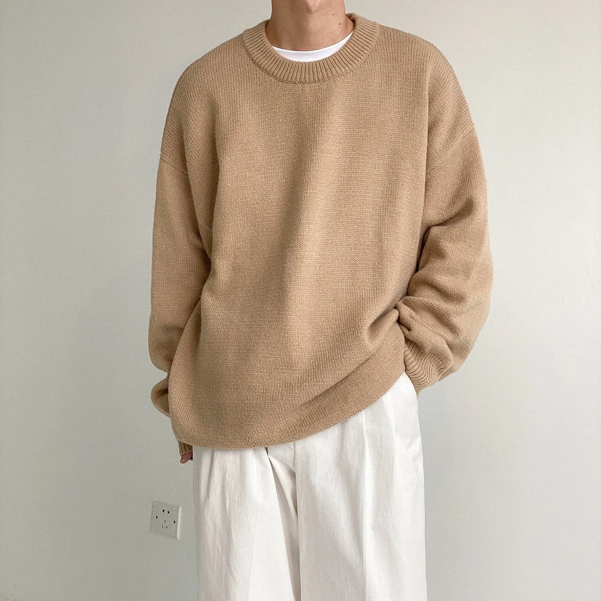 [Korean Style] 3 Colors Wool Knit Sweaters
