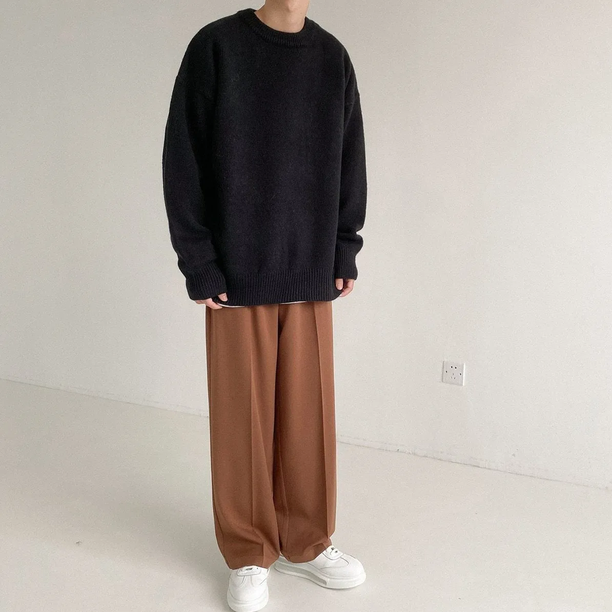 [Korean Style] 3 Colors Wool Knit Sweaters