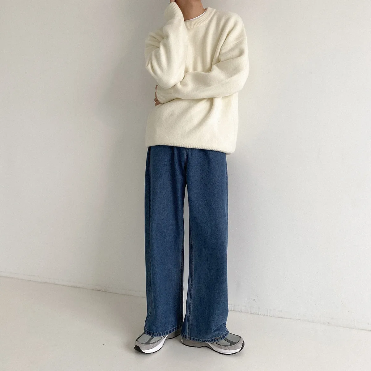 [Korean Style] 3 Colors Wool Knit Sweaters