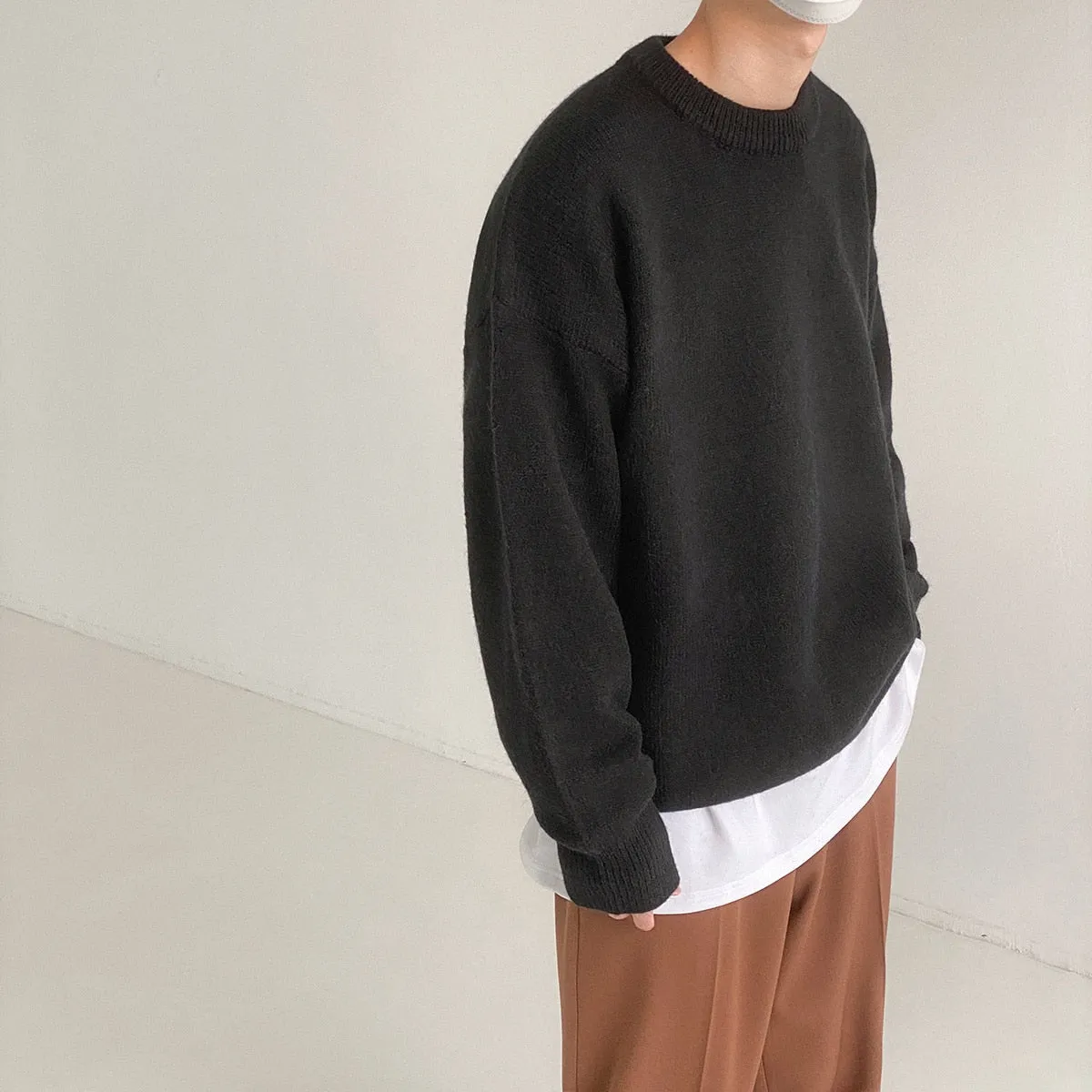 [Korean Style] 3 Colors Wool Knit Sweaters