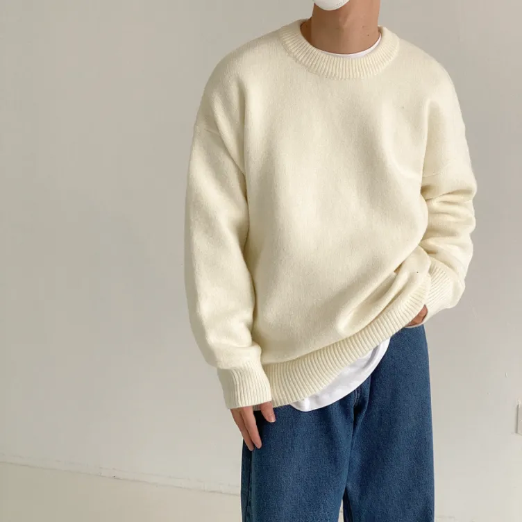 [Korean Style] 3 Colors Wool Knit Sweaters